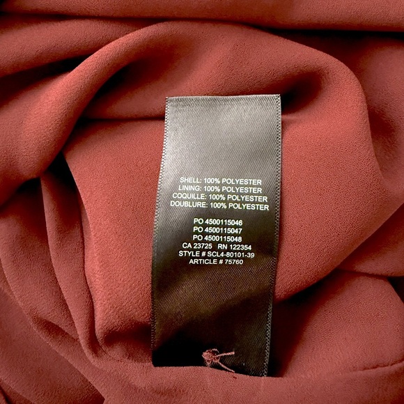 NWT RARE Aritzia Wilfred Button-Front Dress Rustique Size 8 - Picture 12 of 12